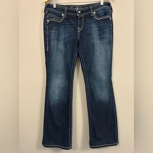Ariat Women's Ruby Dark Blue Bootcut Jeans Size 31